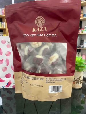 Táo kẹp sữa lạc đà hạt điều Kaza 500g