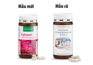 Viên uống Calcium Lithothamnium Kapseln Sanct Bernhard mẫu mới