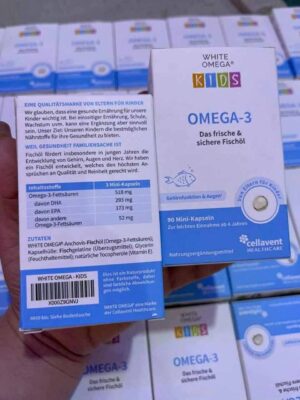 dầu cá White Omega Kids Omega 3