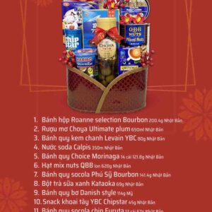 giỏ bánh kẹo QBK19