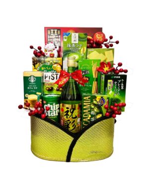 giỏ quà tết bánh kẹo QTBK13