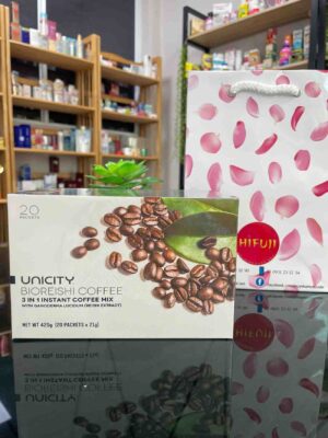Cafe Linh Chi Unicity Bioreishi Coffee 3 in 1 20 gói
