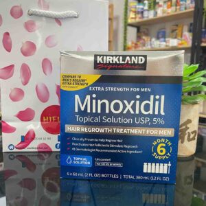 Dung dịch hỗ trợ mọc tóc Minoxidil 5% Kirkland Mỹ 6 chai