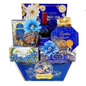 Giỏ quà Tết bánh kẹo Xuân An Nhiên QTBK60