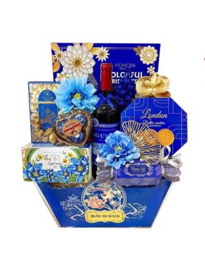 Giỏ quà Tết bánh kẹo Xuân An Nhiên QTBK60