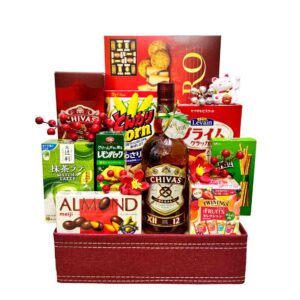 Giỏ quà Tết đẹp QTBK23