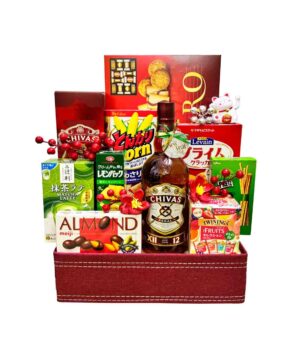 Giỏ quà Tết đẹp QTBK23