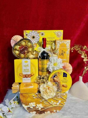 Giỏ quà Tết đẹp QTBK67