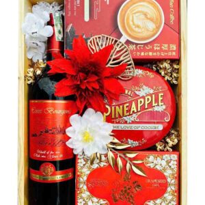 Hộp gỗ đựng quà tết QTBK76