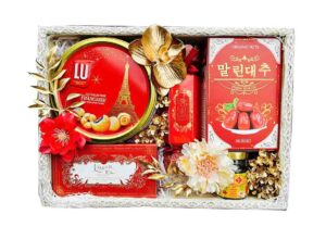 Hộp quà Tết đẹp QTBK74