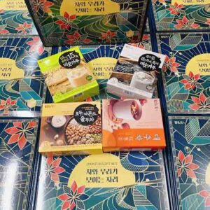 Hộp quà Tết sức khoẻ Damtuh ngũ cốc trà SK02