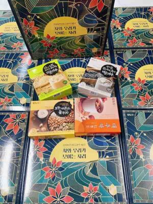 Hộp quà Tết sức khoẻ Damtuh ngũ cốc trà SK02