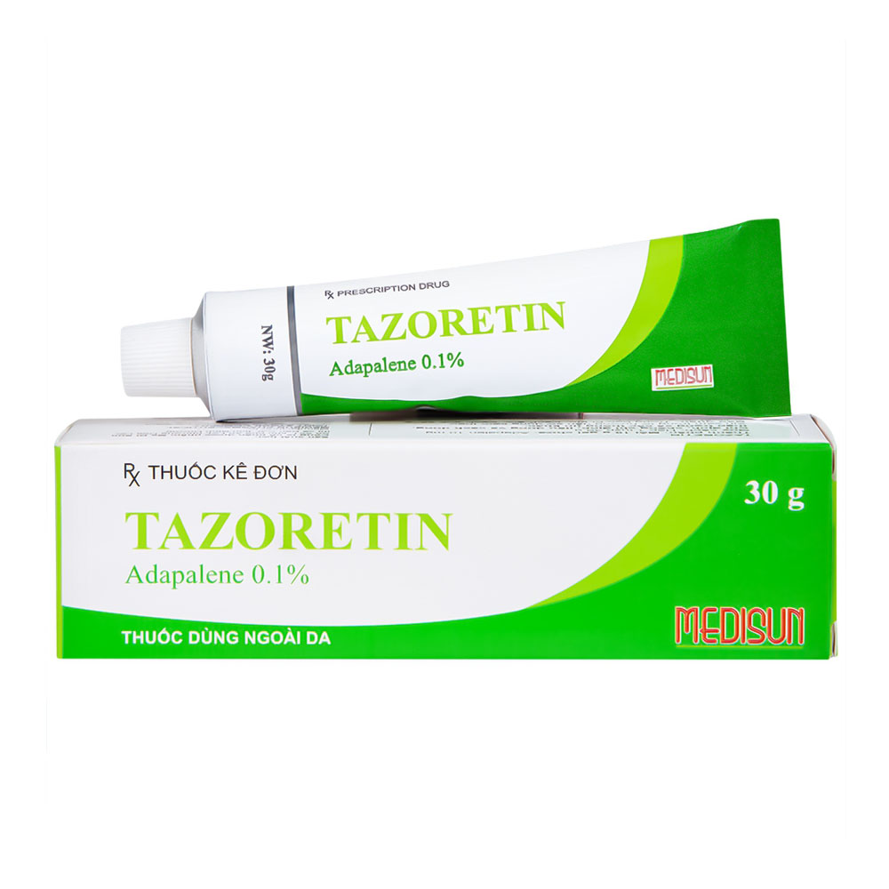 Kem trị mụn Tazoretin 0.1%