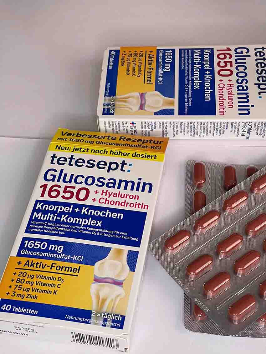 Tetesept Glucosamin 1650 Đức 40 viên