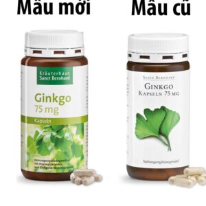 Viên uống bổ não Sanct Bernhard Ginkgo Kapseln 75mg mẫu mới