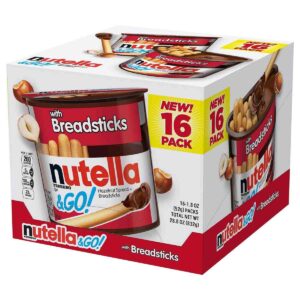 bánh que chấm socola nutella