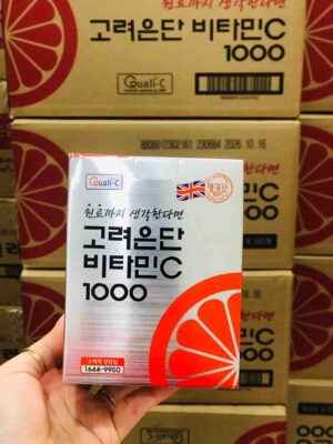 cách uống vitamin c 1000mg hàn quốc