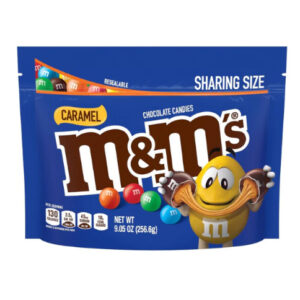 chocolate m&m mỹ caramel