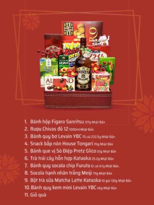 giỏ quà tặng tết QTBK23