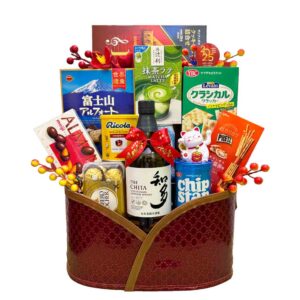 giỏ quà tết đẹp sang trọng QTBK29