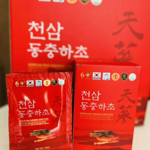 hồng sâm đông trùng hạ thảo Korean Red Ginseng Cordyceps