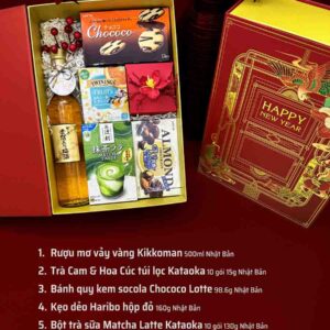 hộp giấy đựng quà tết QTBK37