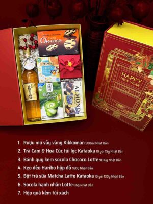 hộp giấy đựng quà tết QTBK37