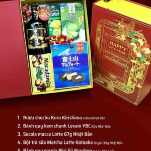hộp quà tết đẹp QTBK39
