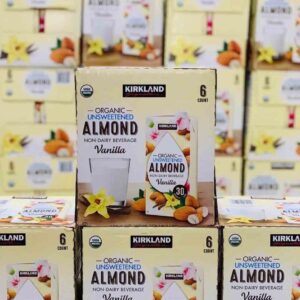 sữa hạnh nhân không đường kirkland