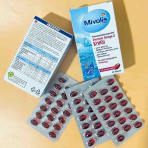 viên uống dầu nhuyễn thể Mivolis Premium Omega 3 Krillöl