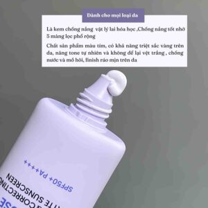 Chống nắng Beplain Sunmuse Tone Up & Correcting Matte Sunscreen