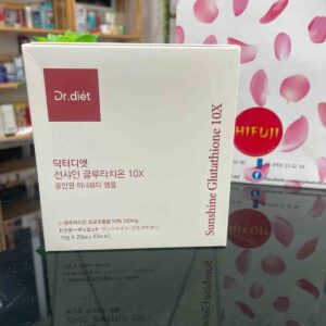 Nước uống đẹp da Dr Diet Sunshine Glutathione 10X 20gói