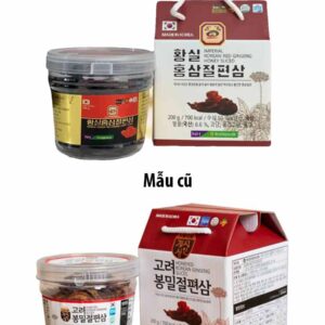 Sâm lát tẩm mật ong NongHyup Hàn Quốc mẫu mới
