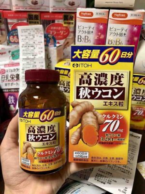 Thành phần viên nghệ Itoh 70mg