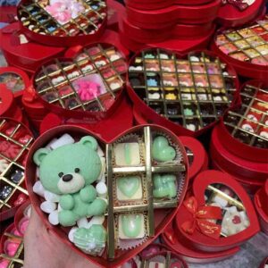 kẹo socola hình con gấu