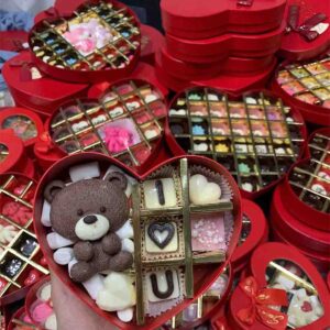 kẹo socola hình gấu