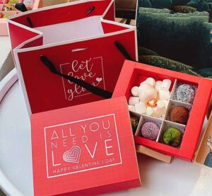 socola valentine hình thú