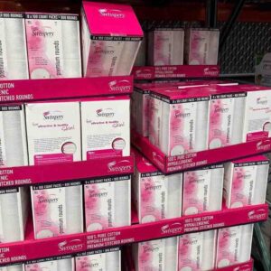 Bông tẩy trang Swisspers Premium Cotton Rounds