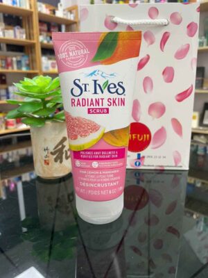 Sữa rửa mặt ST Ives Radiant Skin tẩy da chết Mỹ 170g