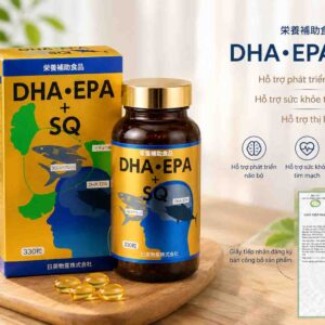 Viên dầu cá DHA EPA SQ Nichiei Bussan Nhật Bản