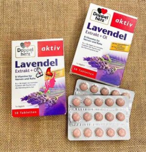 Viên hỗ trợ ngủ ngon Doppelherz Aktiv Lavendel Extrakt öl