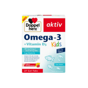 Viên nhai Doppelherz Aktiv Omega 3 Kids