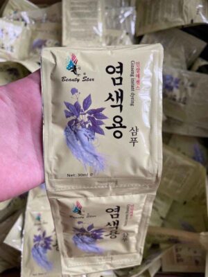 dầu gội phủ bạc nhân sâm hàn quốc