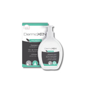 dung dịch vệ sinh dermoxen màu xanh