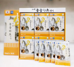 nước uống đông trùng hạ thảo