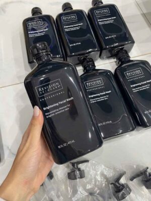 revision skincare brightening facial wash