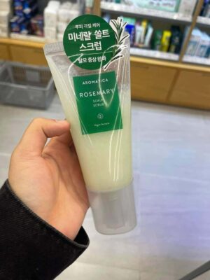 tẩy tế bào chết da đầu aromatica