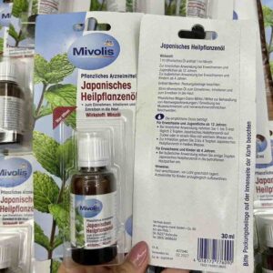 tinh dầu bạc hà mivolis