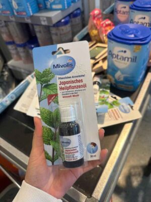 tinh dầu bạc hà mivolis japanisches heilpflanzenol 30 ml