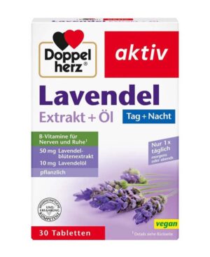 viên uống Doppelherz Lavendel Extrakt + Öl